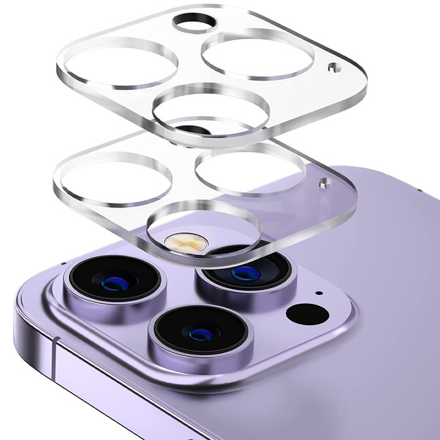 2x ochranné sklo Alogy pro čočku fotoaparátu pro Apple iPhone 14 Pro / 14 Pro Max
