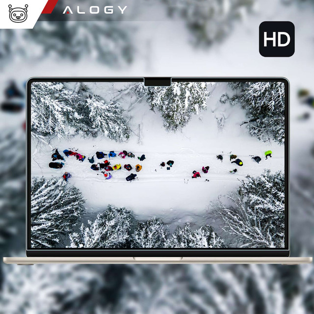 Matte Displayschutzfolie für MacBook Pro 14 (2023–2021). Alogy Displayschutzfolie