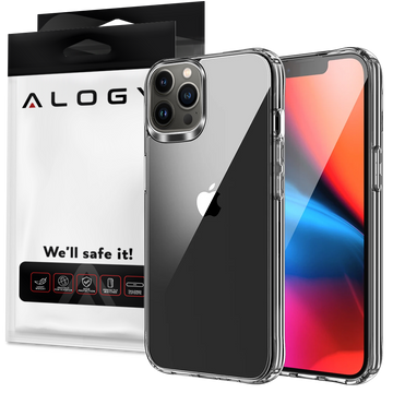Etui pancerne obudowa ochronna Alogy Hybrid Case do Apple iPhone 13 Pro Max Przezroczyste