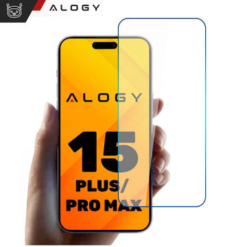 9H Tempered Glass for iPhone 15 Plus / 15 Ultra / 15 Pro Max for Alogy Screen Protector PRO