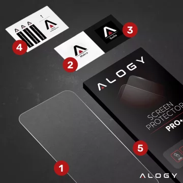 Alogy Glass Pack 3x Tempered Glass Screen Protector 9h Lens Glass for Apple iPhone 14 Pro