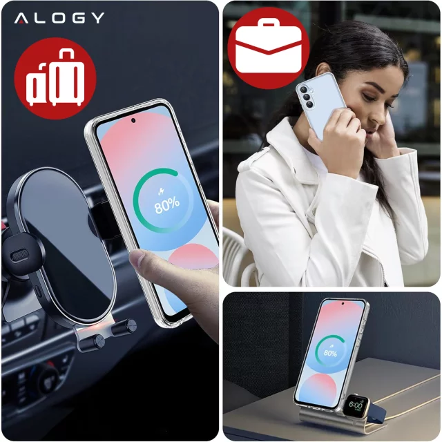 Apple iPhone 16 Pro Max Case Alogy Anti-Shock Hybrid Case for MagSafe Clear