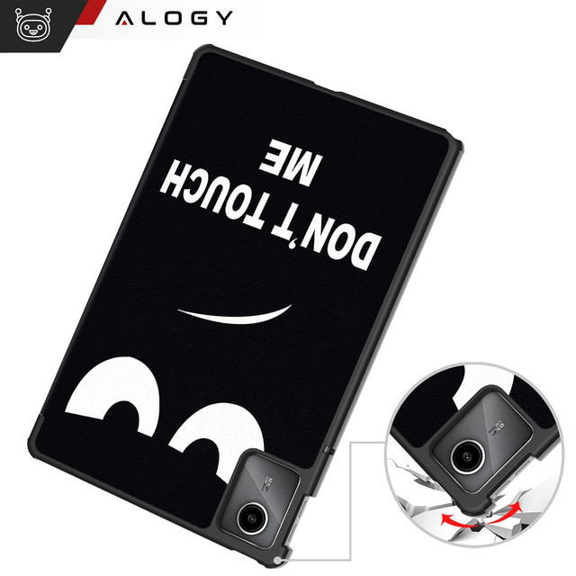 Etui do Lenovo Tab K11 / K11E 11” M11 10.95" TB330FU / TB330XU / TB331FC obudowa na tablet Case Alogy Book Cover Don't Touch me
