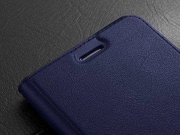 Flip Wallet Alogy Leather Case for Apple iPhone 11 Pro Max Navy Blue