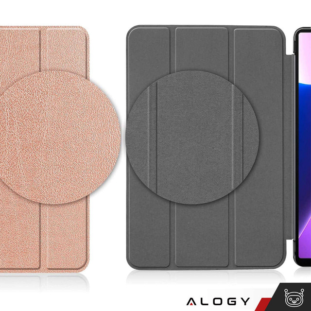 Tablet case Lenovo Tab M10 FHD Plus 10.6 3 GEN 3RD 3gen 2023 TB-125FU / TB-128FU case book cover Rose gold