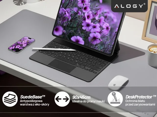 HUB splitter Alogy Adaptér pro počítačový notebook s USB-C na 3x USB-A 2.0 1x USB-A 3.0 šedý