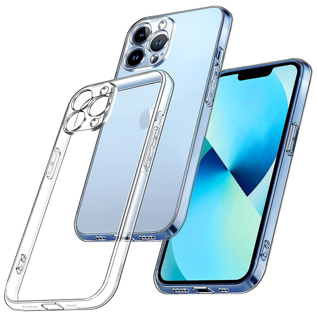 Obrněné pouzdro Alogy Hybrid Case pro Apple iPhone 13 Pro s krytem fotoaparátu Clear Glass