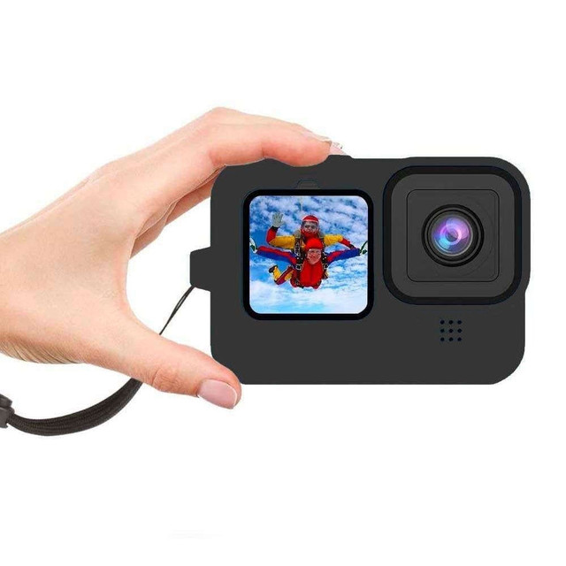 Ochranné silikonové pouzdro Alogy TPU pouzdro pro GoPro Hero 11/10/9 černé