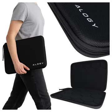 Ochranné pouzdro na notebook, MacBook Air Pro 13,3" Alogy Hard Foam Bag pro 13-14" notebooky černé