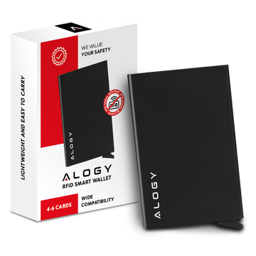 Alogy magnetic car holder for MagSafe for iPhone 14 13 12 grille black