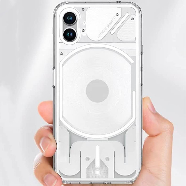Alogy Hybrid Clear Case for Nothing Phone 1 Transparent