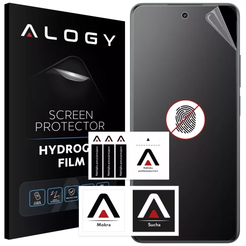 Folia "MATOWA" do Realme C53 / C55 / C67 4G / C63 Hydrożelowa Alogy HydroSkin Matte Pro™ na ekran do etui "BEZ ODCISKU PALCÓW"