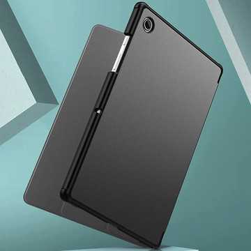 Alogy Book Cover für Samsung Galaxy Tab A8 2021 SM-X200 / SM-X205 Grau
