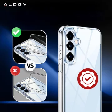 Alogy HybridShield™️ Case for Samsung Galaxy S24 FE Protective Phone Cover Transparent