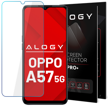 Gehärtetes Glas 9H Alogy Displayschutzglas für Oppo A57 5G