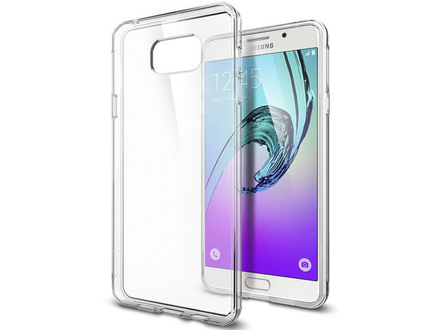 Pouzdro Spigen Liquid Crystal pro Samsung Galaxy A7 2016 průhledné