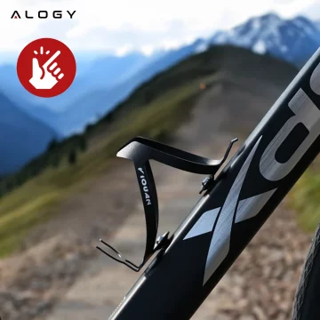 Bottle cage drink water bottle bicycle holder for bicycle bottle universal Black