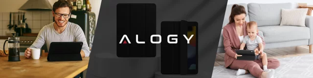 Hülle für Apple iPad 10.2 9 Gen 8/7 2021/2020/2019 Smart Pencil Case Alogy TPU Tablet Cover Schwarz Glas