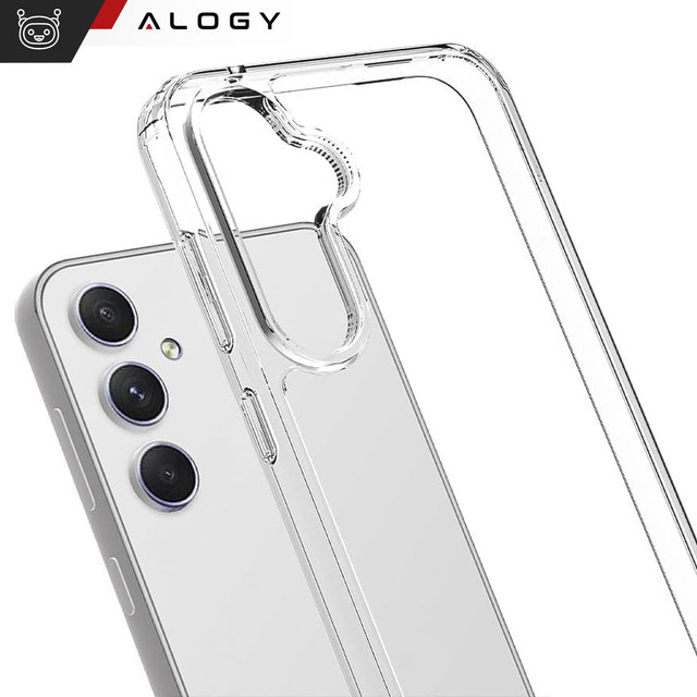 Hülle für Samsung Galaxy A55 5G Backcover Hybrid Clear Case Alogy Transparent