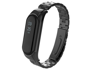 Alogy Stainless Steel Bracelet for Xiaomi Mi Band 5 Black