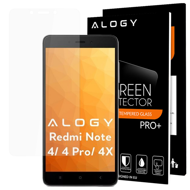 Alogy gehärtetes Glas für Bildschirm für Xiaomi Redmi Note 4 / Note 4 Pro / Note 4x