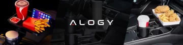 Handyhülle Wasserdichtes Gehäuse Alogy universal IPX8 bis 6,5 Schwarz