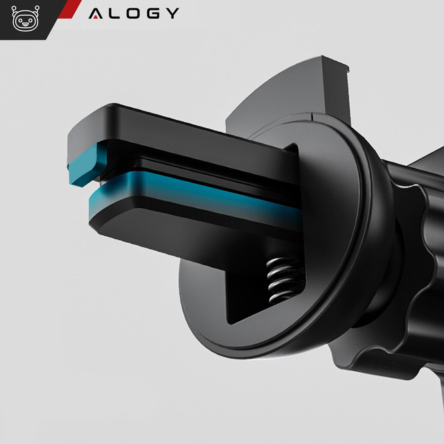 Alogy Fast Charging car holder with 15W inductive Qi charger automatic for the car on the grid fast charging black