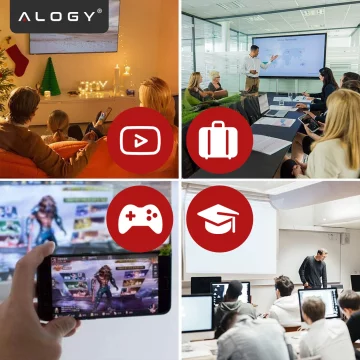 Vodotěsné pouzdro Alogy voděodolné univerzální IPX8 až 6,5 Black