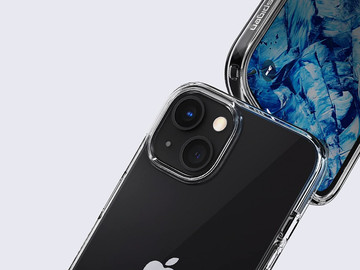Spigen Liquid Crystal case for Apple iPhone 13 Crystal Clear Glass