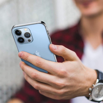 Silikonové pouzdro Alogové pouzdro pro Apple iPhone 14 Pro Transparent