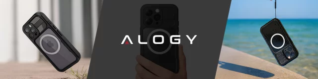 Alogy HydroArmor™ IP68 wasserdichte Hülle mit transparenter Rückseite, 360-Panzerabdeckung für MagSafe für Apple iPhone 16 Pro Max