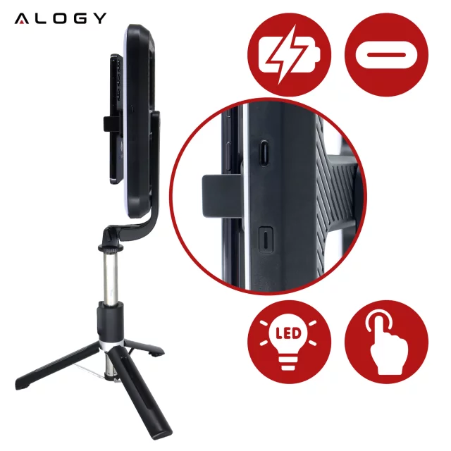 Fan Desk Fan Standing Small Circulator with Clip Cordless Handheld 500mAh USB-C Alogy White