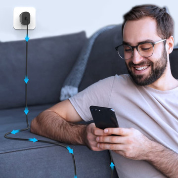 Wall Charger 3.6A 25W Fast Power Delivery PD USB-C Type-C Single Black