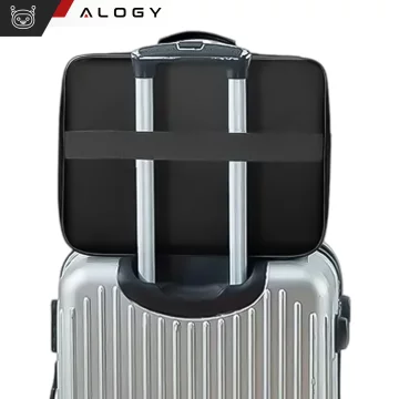 Hülle für iPhone 14 Pro Mag Safe Matt Case Cover matt Alogy Ring gepanzerte Handyhülle Schwarz