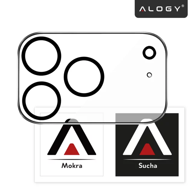 2x Glass Lens Camera for Apple iPhone 16 Pro / 16 Pro Max Alogy Lens Protector Pro Transparent