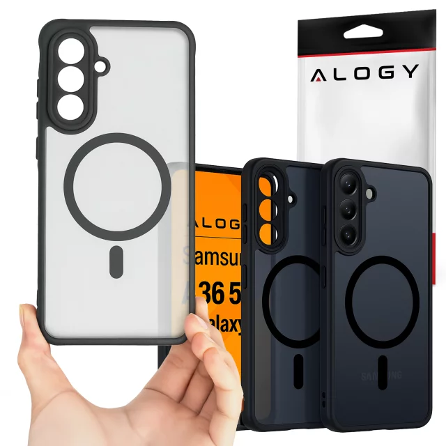 Pouzdro pro Apple iPhone 16 Pro Max Alogy Anti-Shock Hybrid Case pro MagSafe Transparent