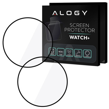 2x Alogy 3D flexibilní sklo pro Xiaomi Mi Watch S1 Active Global Black