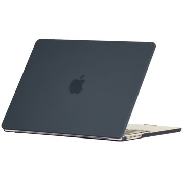 Alogy Hard Case für Apple Macbook Air 13 2022 M2 Mattschwarz