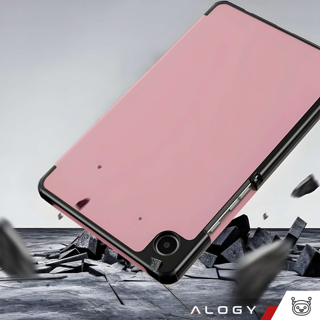 Pouzdro pro Samsung Galaxy Tab A9 2023 8,7" Pouzdro na tablet X110 / X115 Alogy Book Cover Pink