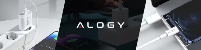 Alogy wall charger fast USB-C PD 20W Lightning cable 1m White