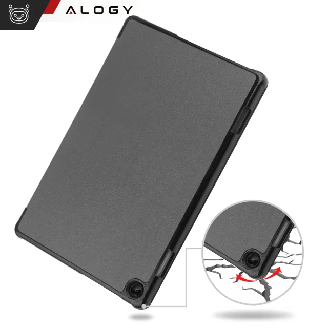 Pouzdro na tablet pro Lenovo Tab M10 3gen 3 GEN 10.1 2022 TB328FU TB328XU Pouzdro pouzdro Alogy Book Cover Šedá