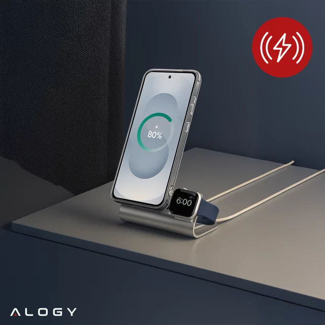 Etui Przezroczyste do Samsung Galaxy S25 Plus, Podwyższone Krawędzie, Idealne Dopasowanie, PC + TPU, Alogy HybridShield™ Case