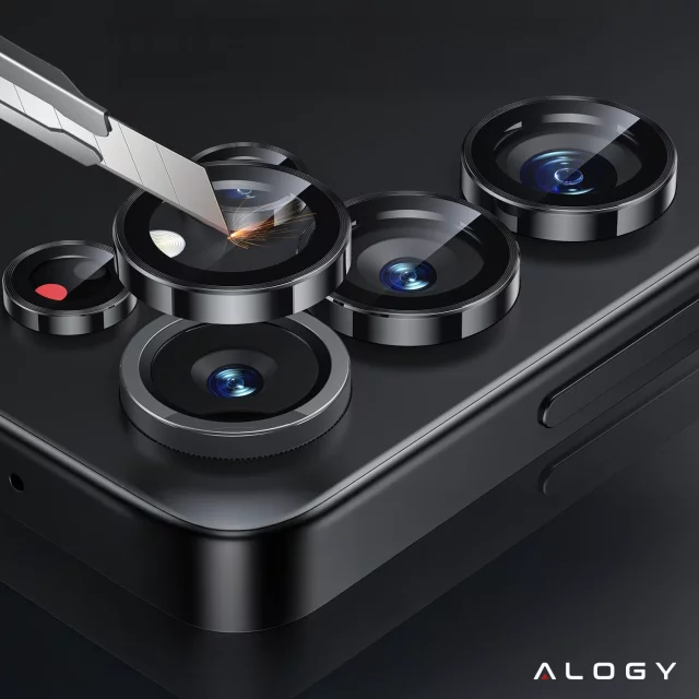 3x Szkło hartowane na ekran + szkło na obiektyw do Samsung Galaxy S25 Ultra ochronne szkiełko na ekran i aparat 9H Alogy GlassGuard Pack™️ zestaw szkieł ochronnych