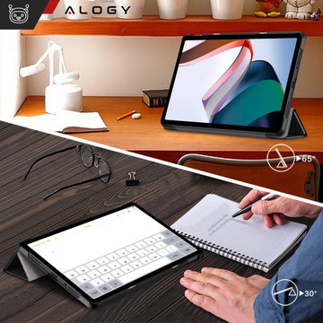 Pouzdro pro Xiaomi Redmi Pad SE 2023 11" Smart Case Cover with Flip Housing Case Alogy Black Glass