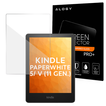 Szkło hartowane 9H Alogy do czytnika do Kindle Paperwhite 5/ V 11 Gen.