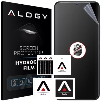 Folia "MATOWA" do Vivo Y21 / Y21s / Y22 / Y22s / Y33 / Y33S / Y35 Hydrożelowa Alogy HydroSkin Matte Pro™ na ekran do etui "BEZ ODCISKU PALCÓW"