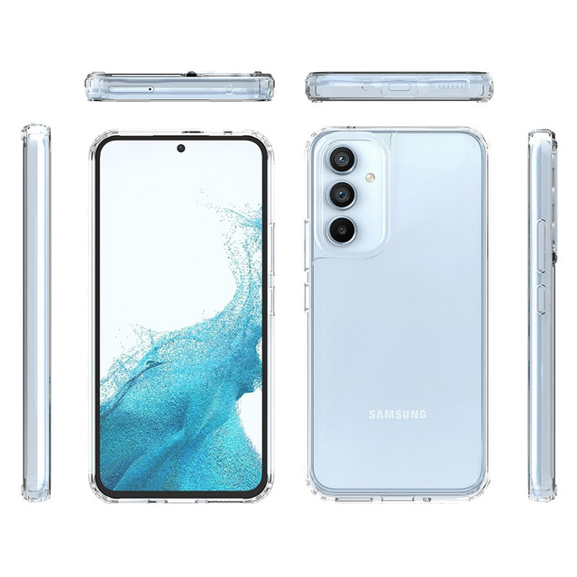 Alogy Hybrid Clear Case Super Schutzhülle für Samsung Galaxy A54 5G Transparent