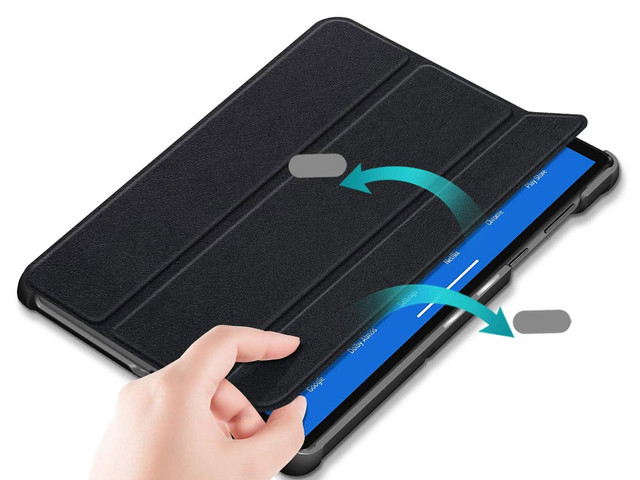 Etui Alogy Book Cover pro Lenovo M10 Gen 2 TB-X306 Czarny