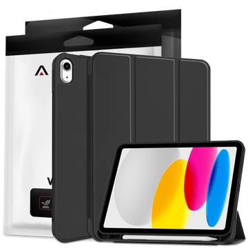 Case for Samsung Galaxy Tab A9 2023 8.7" X110 / X115 Tablet Cover Case Alogy Book Cover Black Glass