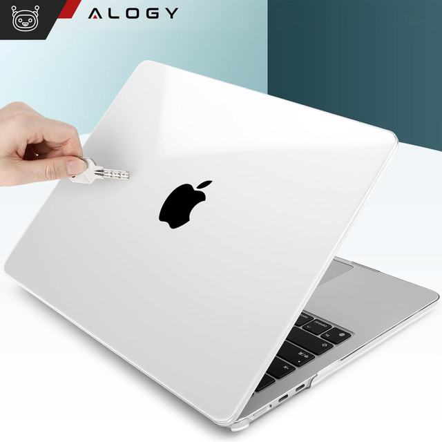 Etui do Macbook Air 15 M2 2023 A2941 Case obudowa pokrowiec Clear Alogy Hard Cover Przezroczyste